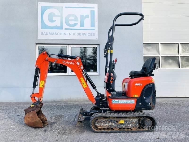 Kubota K008-3 Mini pelle < 7t
