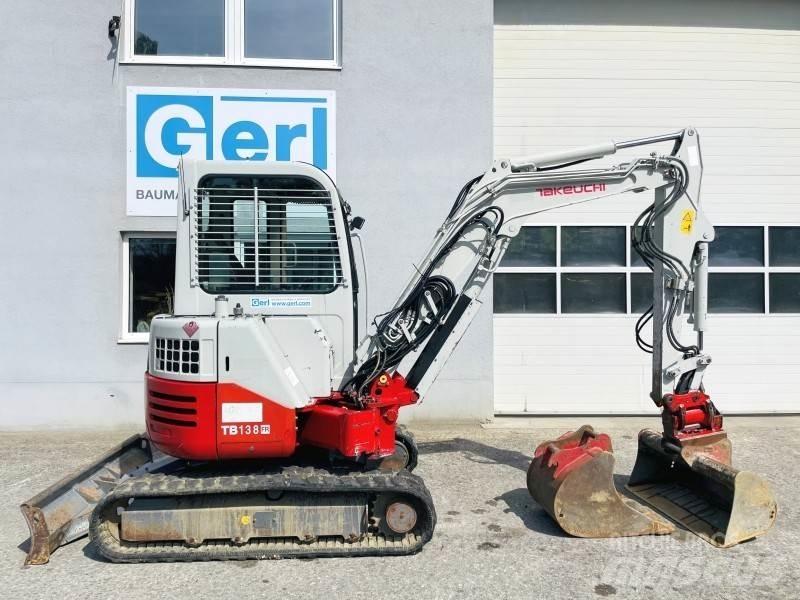 Takeuchi TB138FR Mini pelle < 7t