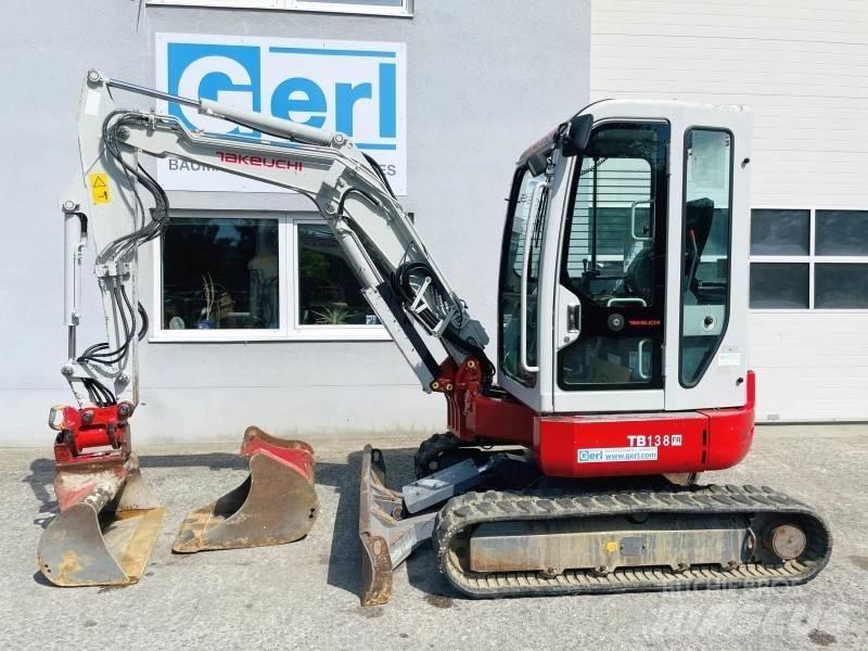 Takeuchi TB138FR Mini pelle < 7t