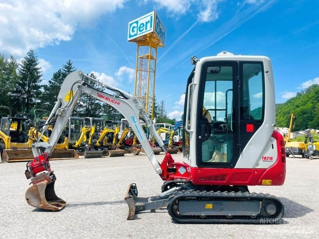 Takeuchi TB216 Mini pelle < 7t