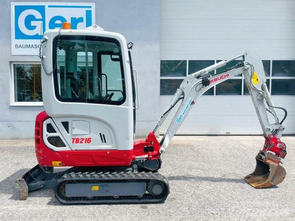Takeuchi TB216 Mini pelle < 7t