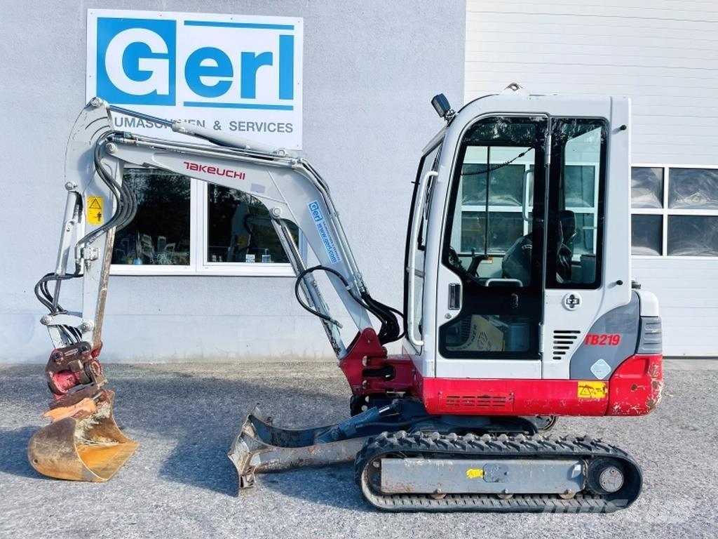 Takeuchi TB219 Mini pelle < 7t