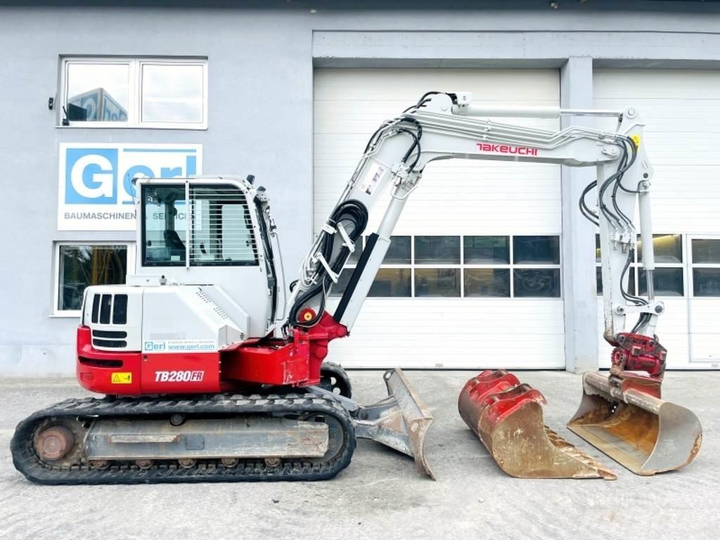 Takeuchi TB280FR Mini pelle < 7t