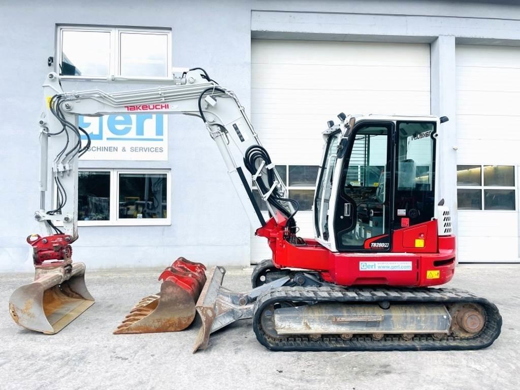Takeuchi TB280FR Mini pelle < 7t