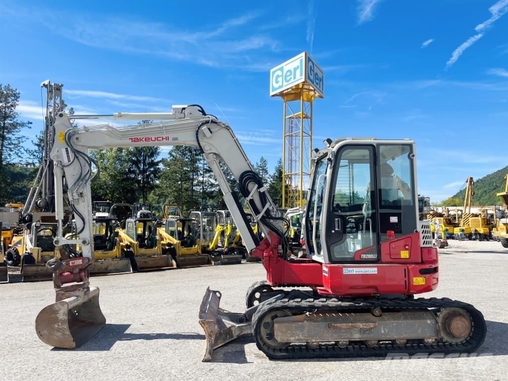 Takeuchi TB280FR Mini pelle < 7t