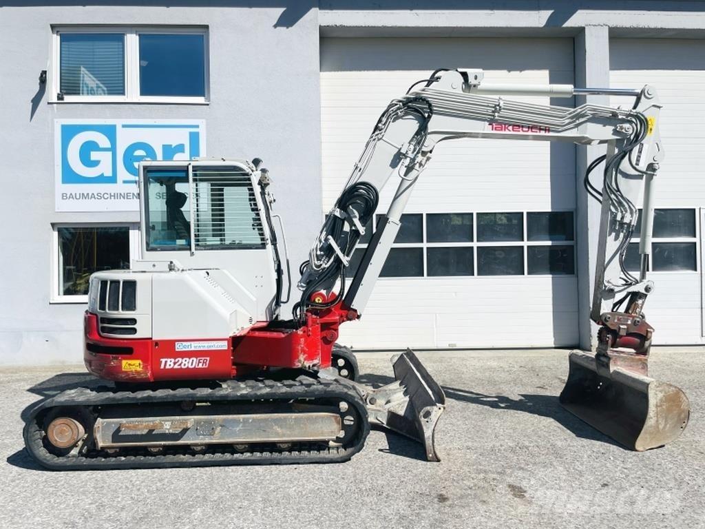 Takeuchi TB280FR Mini pelle < 7t