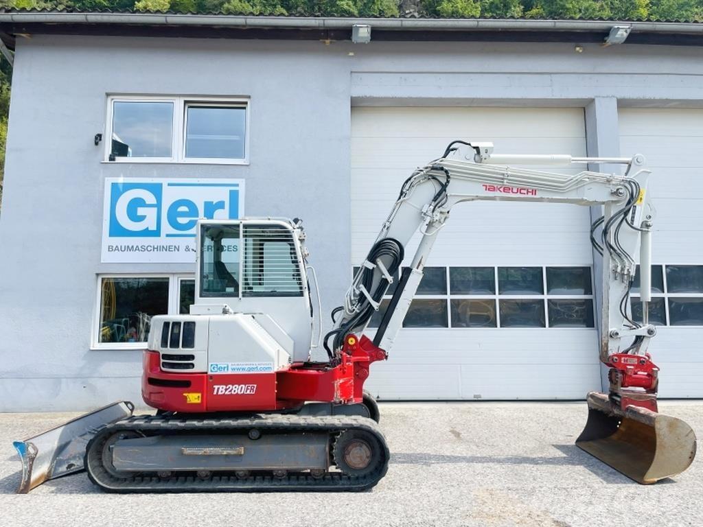 Takeuchi TB280FR Mini pelle < 7t