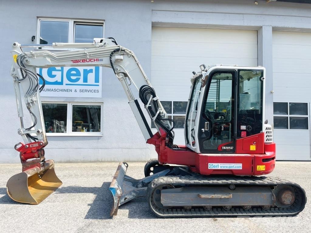 Takeuchi TB280FR Mini pelle < 7t