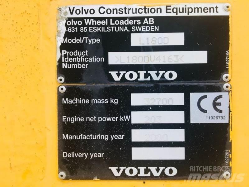 Volvo L 180 D HL Chargeuse sur pneus
