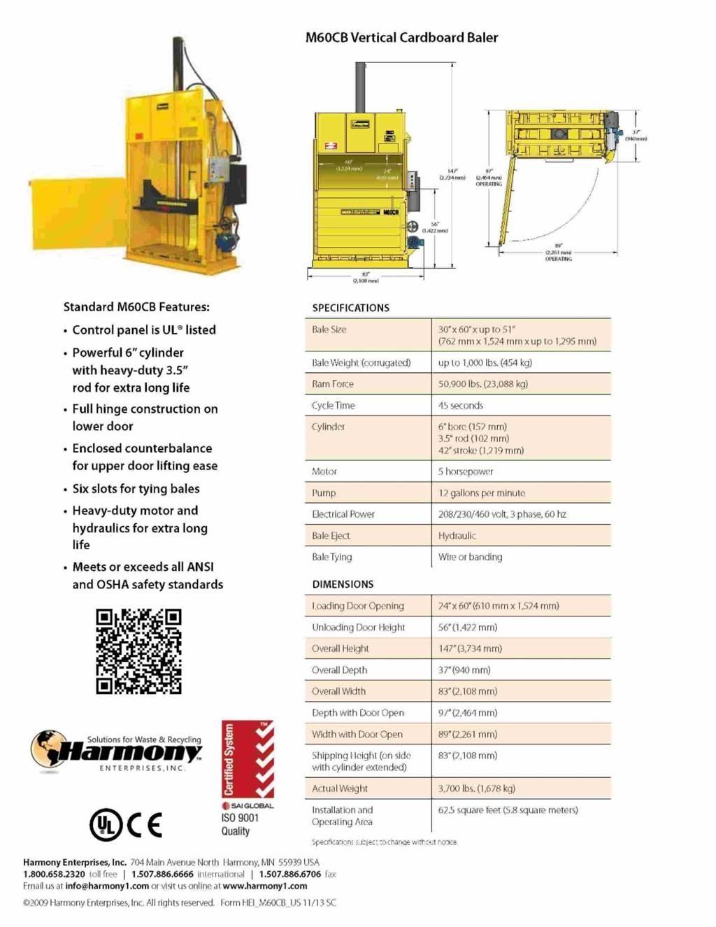  Harmony M60CB Construction - Autres