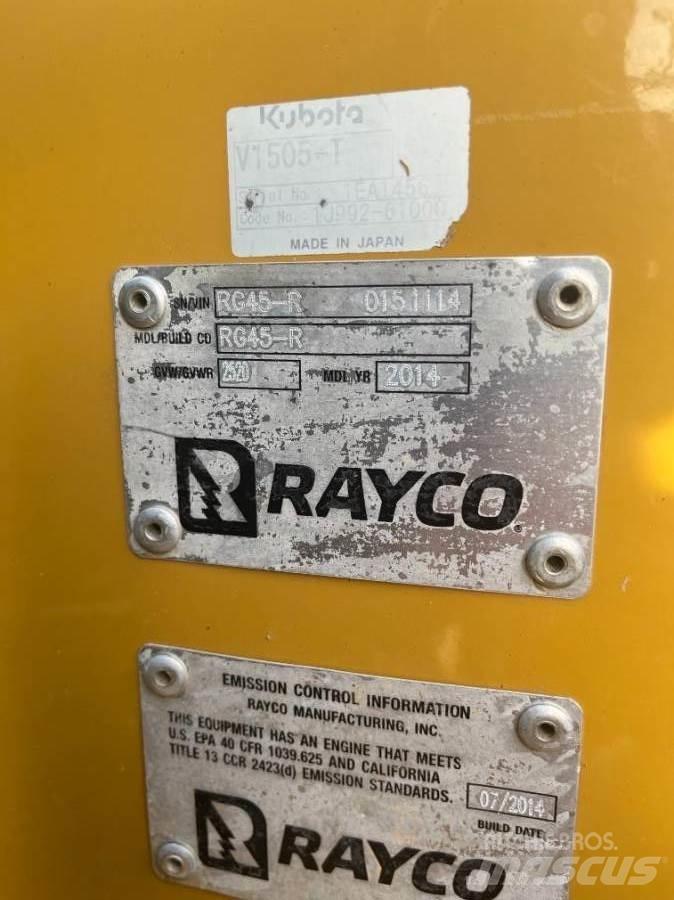 Rayco RG45-R Foresterie - Autres