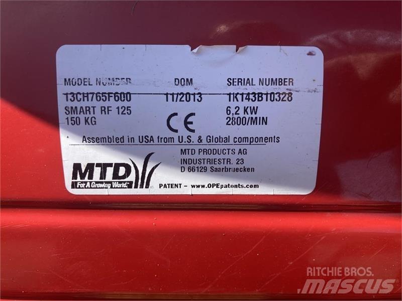 MTD RF 125 Micro tracteur