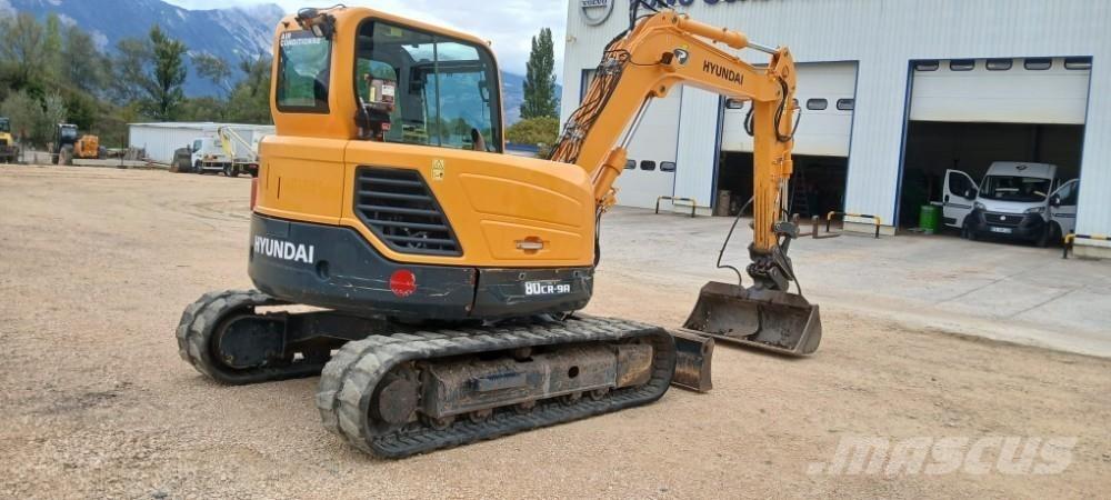 Hyundai R80CR-9A Mini pelle 7t-12t