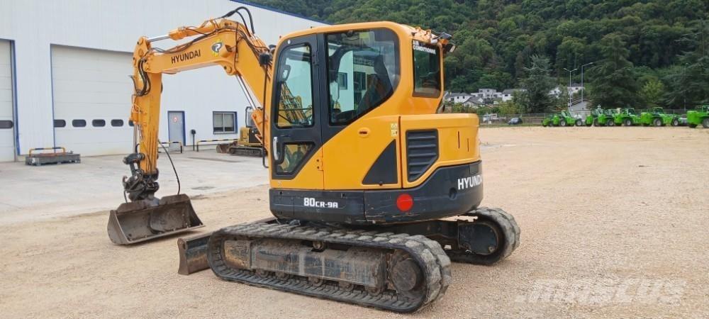 Hyundai R80CR-9A Mini pelle 7t-12t