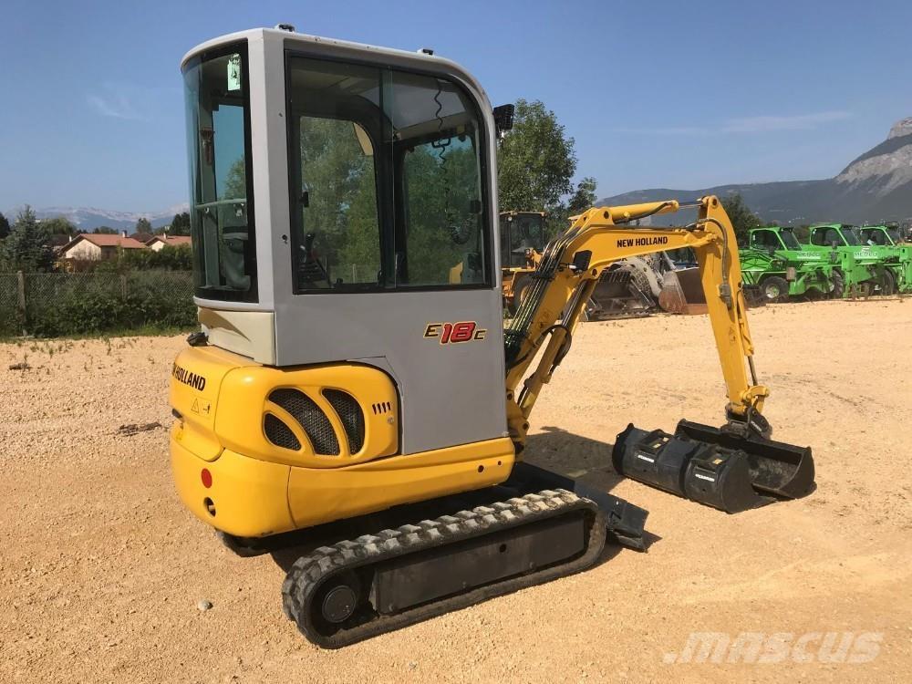 New Holland E18C Mini pelle < 7t
