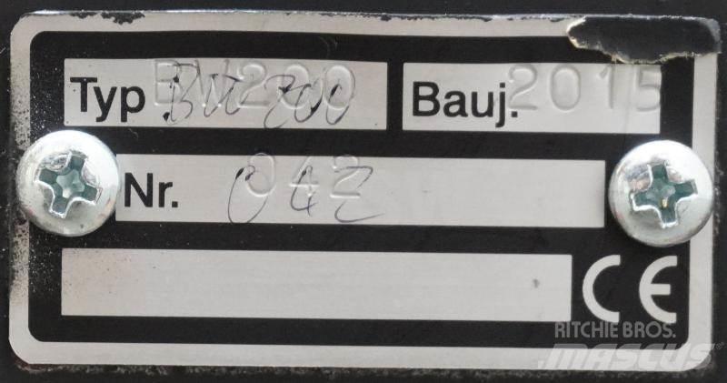 Gruma BW200 Autres accessoires et composants