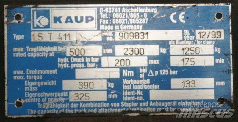 Kaup 1,5T411 Autres accessoires et composants