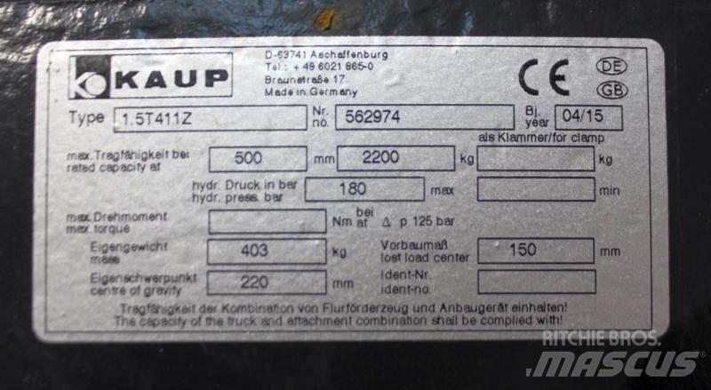 Kaup 1,5T411Z Autres accessoires et composants