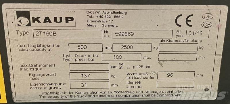 Kaup 2T160B Autres accessoires et composants