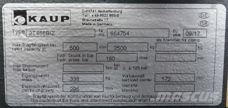 Kaup 2T466BIZ Autres accessoires et composants