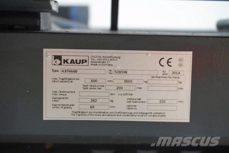Kaup 4,8T 466B Autres accessoires et composants