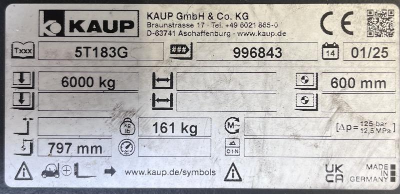 Kaup 5T183G Autres accessoires et composants