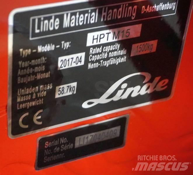 Linde HPT M 15 Transpalette manuel