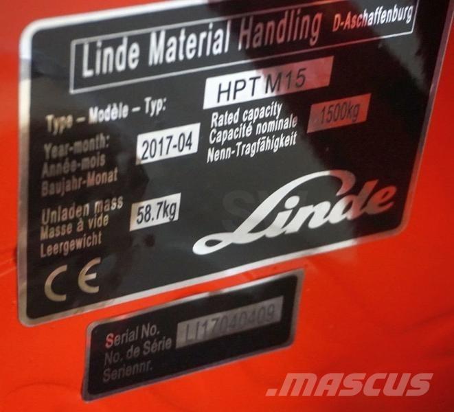 Linde HPT M 15 Transpalette manuel