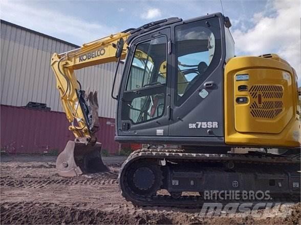 Kobelco SK75SR-7 Pelle sur chenilles