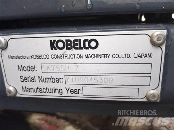 Kobelco SK75SR-7 Pelle sur chenilles
