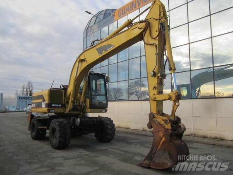 CAT M315 Pelle sur pneus