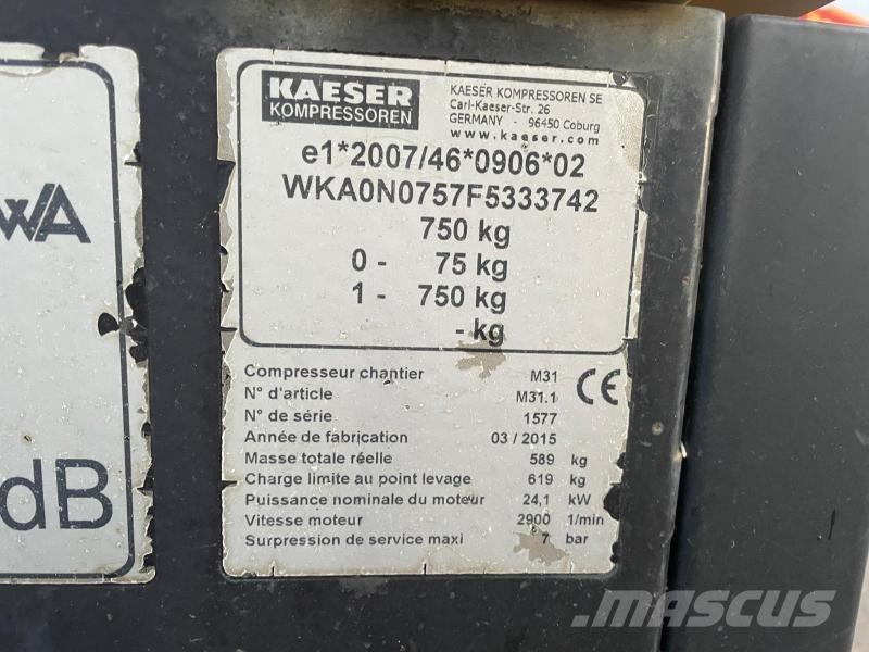 Kaeser M31 Générateurs diesel