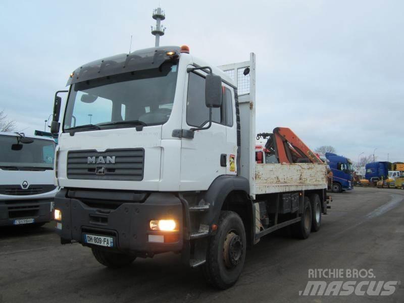 MAN TGA Camion plateau