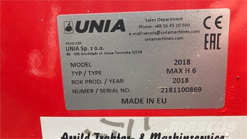 Unia Max H 6 Herse