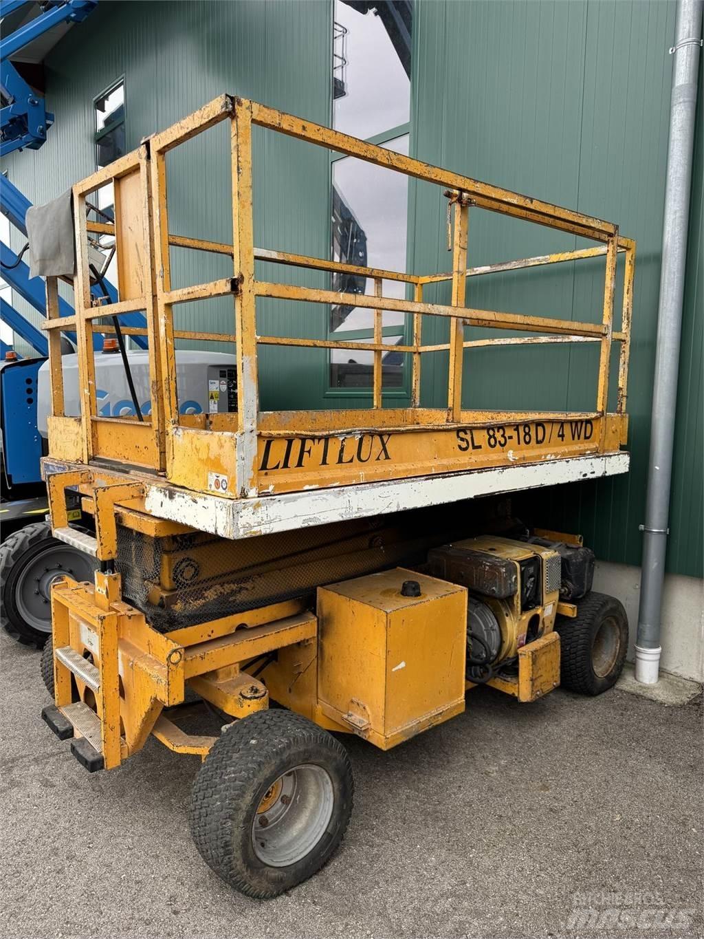 Liftlux SL83-18D/4WD Nacelle ciseaux