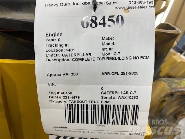 CAT C-7 Moteur