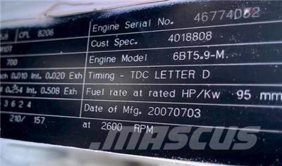 Cummins 6BT5.9 Moteur