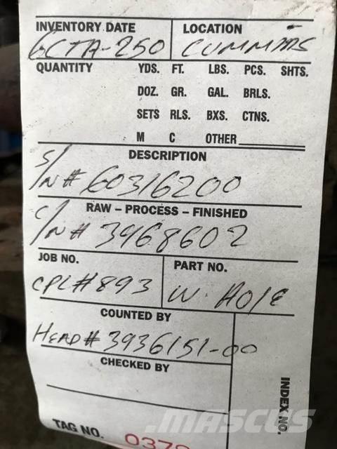 Cummins 6CTA 8.3 Moteur