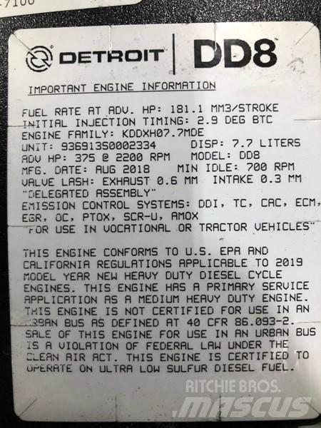 Detroit DD8 Moteur