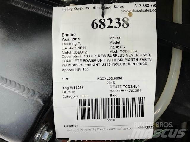 Deutz TCD3.6L4 Moteur