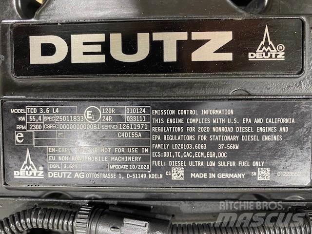 Deutz TCD3.6L4 Moteur