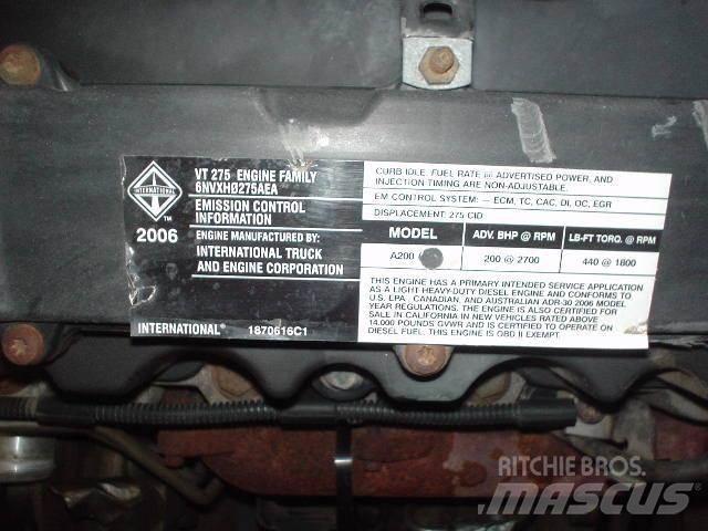 International VT275 Moteur