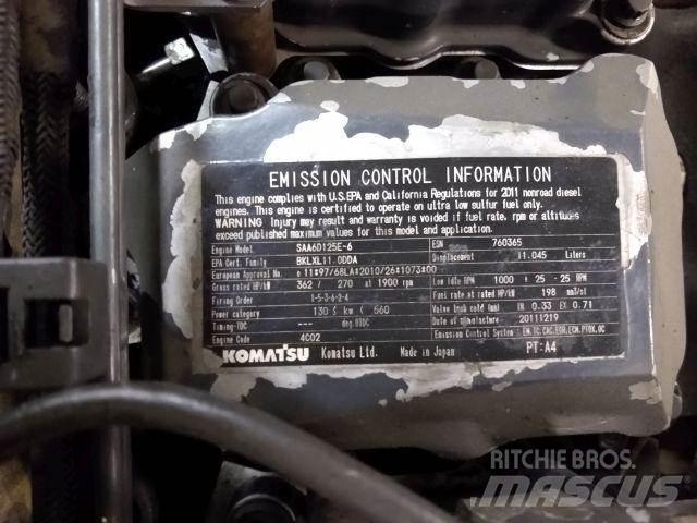 Komatsu SAA6D125E-6 Moteur