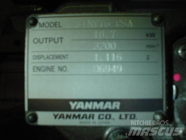 Yanmar 3TNV76-CSA Moteur