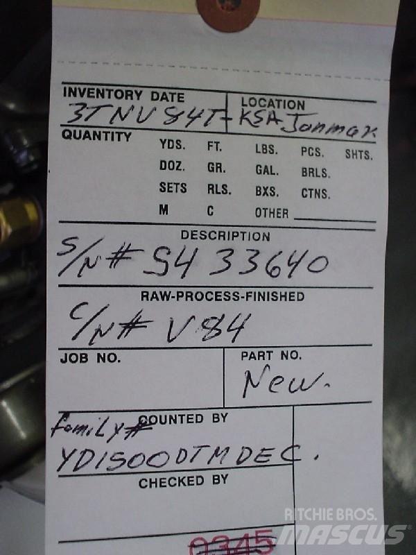 Yanmar 3TNV84T-BKSA Moteur
