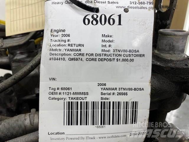 Yanmar 3TNV88-BDSA Moteur