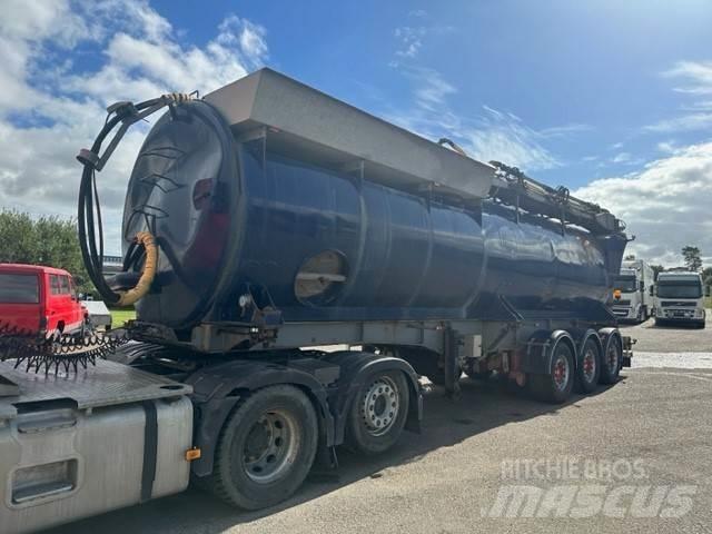 HFR Gylle trailer Semi remorque citerne