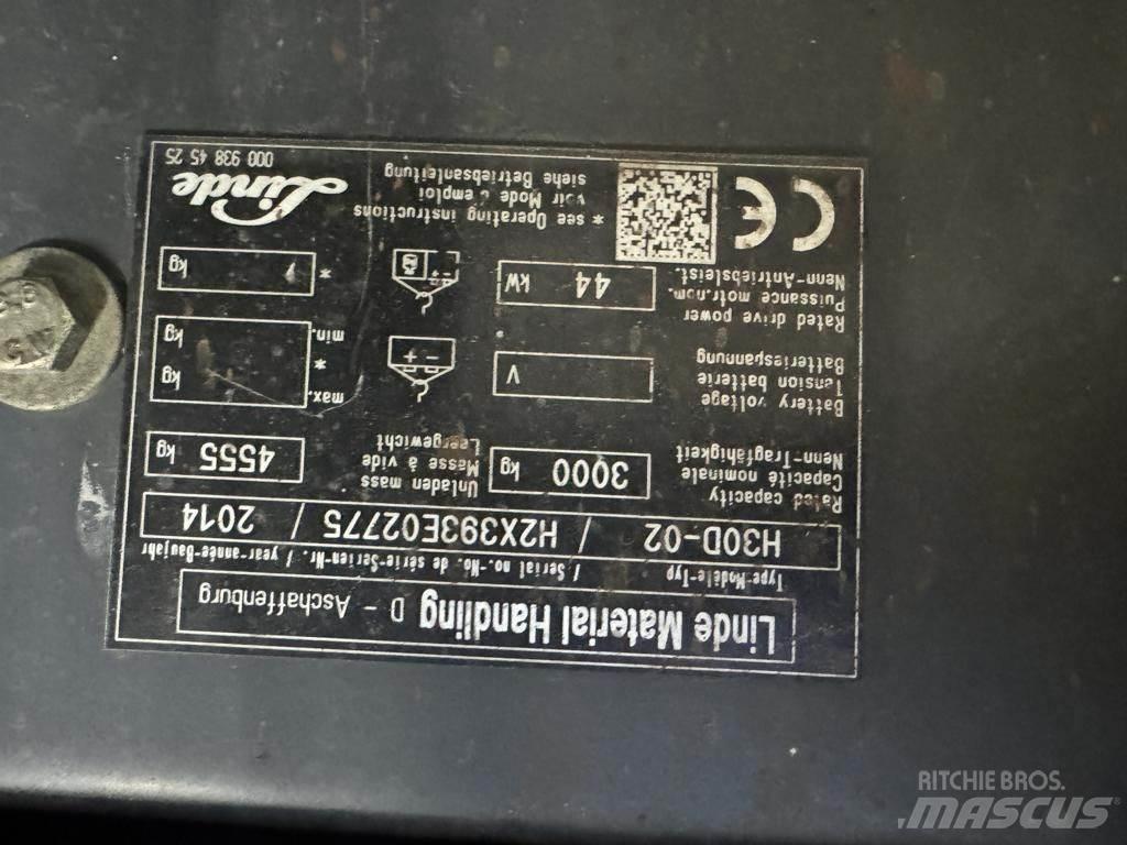 Linde H30D-02 Chariots diesel