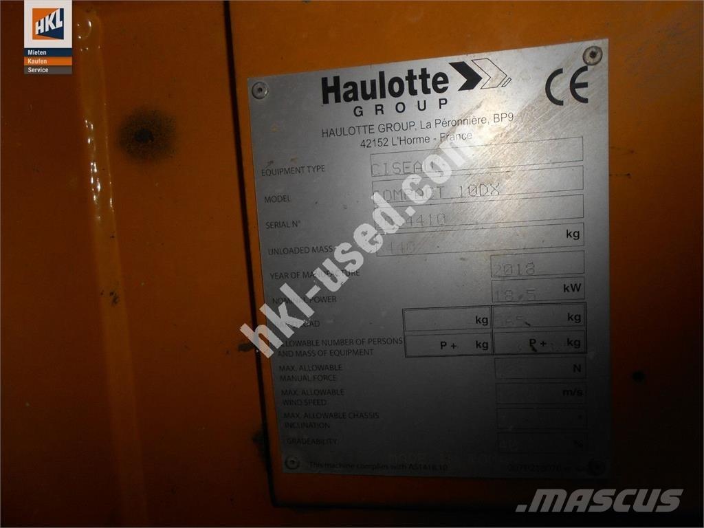 Haulotte COMPACT 10 DX Construction - Autres