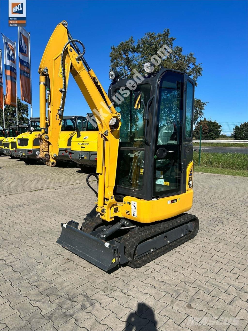 Komatsu PC 16 R-3HS Mini pelle < 7t
